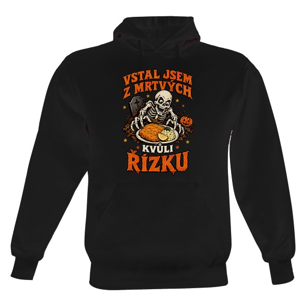 Men's hoodie Back From The Dead For Schnitzel – Hungry After Death