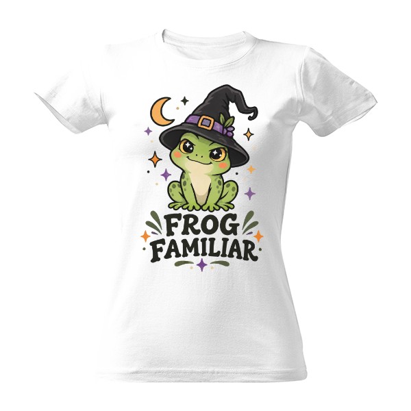 T-shirt Frog Familiar – Cute Witch Frog