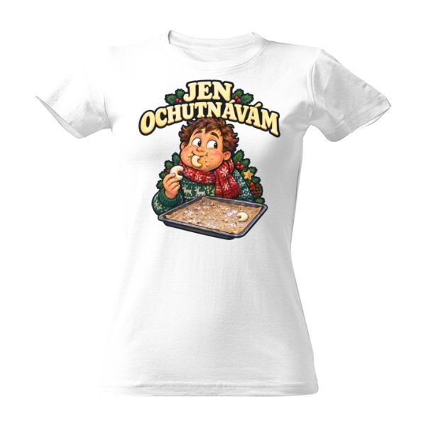 T-shirt Just Tasting – Czech Christmas Cookie Taster