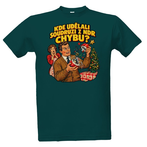 T-shirt Where Did the Comrades Go Wrong? – Czech Quote for Dad
